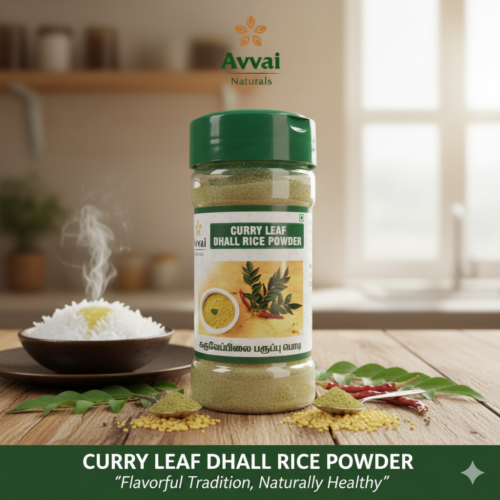 Curry Leaf Dal rice powder